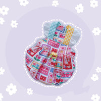 HKM-4589117 Cute Cartoon Yellow Pumpkin Skirt for Pets - Polyester Fabric, Multiple Sizes Available