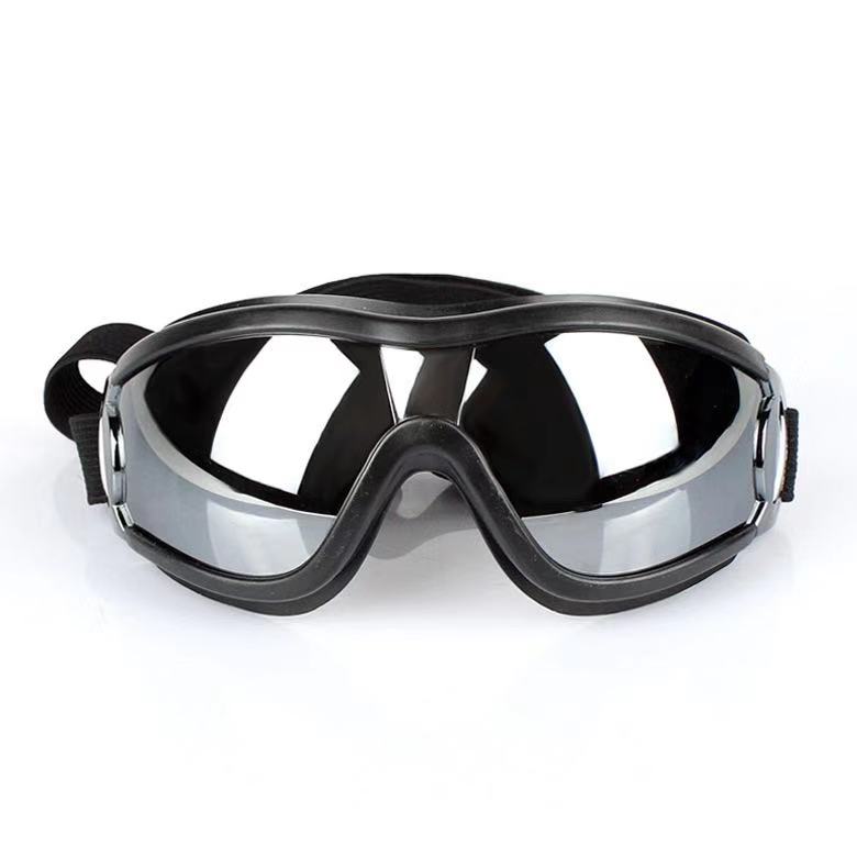 HKM-4590141 Waterproof and Windproof UV Protection Glasses for Dogs, Adjustable Fit for 28cm-48cm Head Circumference