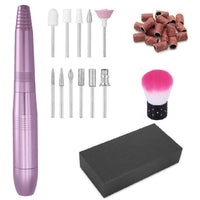 HKM-459027 Portable Nail Polisher with Adjustable Speed and Safety Features for Professional and Home Use