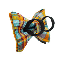 HKM-4590525 Green Plaid Dog Collar and Leash Set in Various Sizes