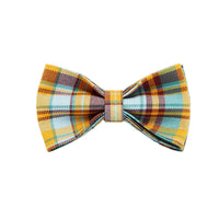HKM-4590525 Green Plaid Dog Collar and Leash Set in Various Sizes