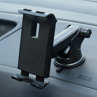 HKM-459091 Universal Tablet Stand for Cars - Compatible with 4-12 Inch Devices - Dashboard Mount