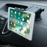 HKM-459091 Universal Tablet Stand for Cars - Compatible with 4-12 Inch Devices - Dashboard Mount