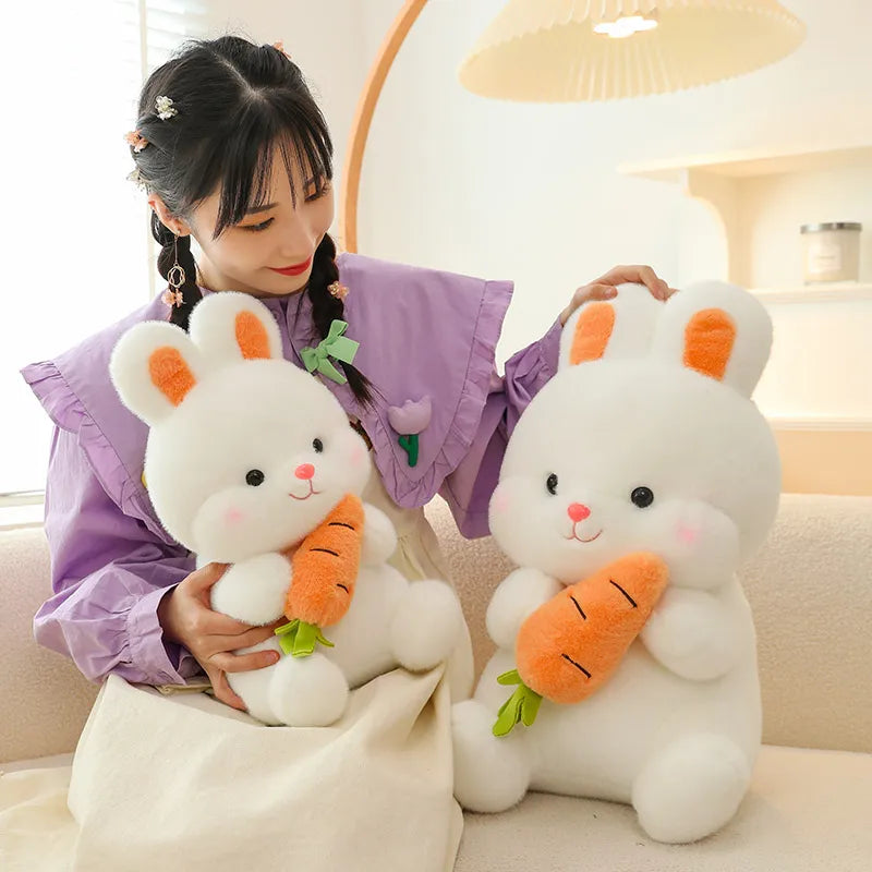 HKM-459155 Soft Plush Rabbit Stuffed Animal Toy in 25/40/50cm Sizes - Ideal Gift for Kids