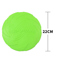 HKM-4593341 Bite-Resistant Floating Frisbee for Golden Retriever Training - Rubber, Multiple Colors