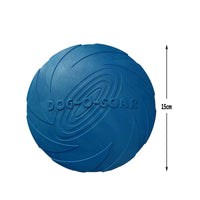 HKM-4593341 Bite-Resistant Floating Frisbee for Golden Retriever Training - Rubber, Multiple Colors