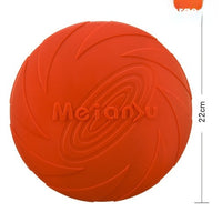 HKM-4593341 Bite-Resistant Floating Frisbee for Golden Retriever Training - Rubber, Multiple Colors