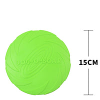 HKM-4593341 Bite-Resistant Floating Frisbee for Golden Retriever Training - Rubber, Multiple Colors