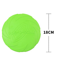 HKM-4593341 Bite-Resistant Floating Frisbee for Golden Retriever Training - Rubber, Multiple Colors
