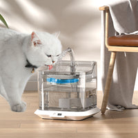 HKM-4594365 Automatic Pet Water Dispenser with Induction Charging and 3L Capacity - Ideal for Cats and Puppies