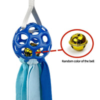 HKM-4595773 Interactive Educational Hollow Toy Ball for Dogs and Cats with TPR Sound and Bell - 75cm, 210g