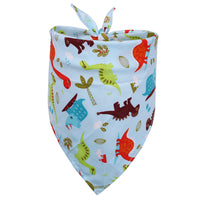 HKM-4595901 Fruit Pattern Cotton Triangle Scarf for Dogs and Cats - Small and Medium Sizes Available