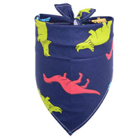 HKM-4595901 Fruit Pattern Cotton Triangle Scarf for Dogs and Cats - Small and Medium Sizes Available