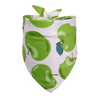 HKM-4595901 Fruit Pattern Cotton Triangle Scarf for Dogs and Cats - Small and Medium Sizes Available