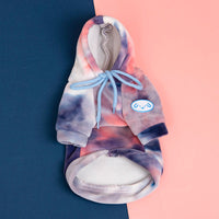 HKM-4596669 Cozy Tie-Dye Sweater for Small Pets - Autumn & Winter Warmth