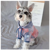 HKM-4596669 Cozy Tie-Dye Sweater for Small Pets - Autumn & Winter Warmth