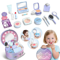 HKM-459667 Kids Pretend Makeup Toy Set - Beauty Fashion Cosmetics Kit for Ages 2-12