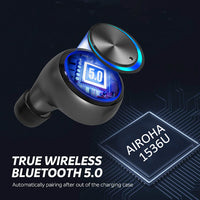 HKM-459731 True Wireless Bluetooth Headset for Running – Waterproof IPX7, Comfortable In-Ear Design