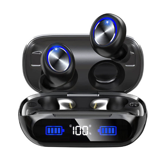 HKM-459731 True Wireless Bluetooth Headset for Running – Waterproof IPX7, Comfortable In-Ear Design