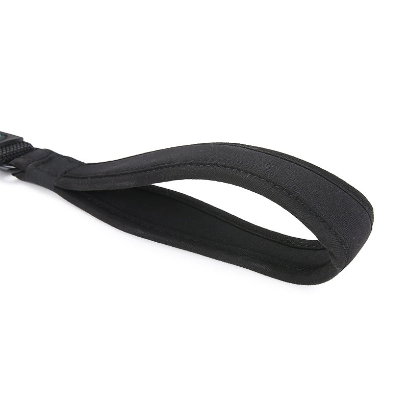 HKM-4598077 High Elastic Nylon Dog Leash for Small, Medium, and Large Dogs - Adjustable 2.5*70-85cm, Simple Design