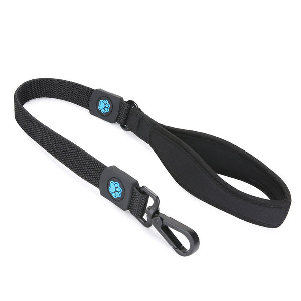 HKM-4598077 High Elastic Nylon Dog Leash for Small, Medium, and Large Dogs - Adjustable 2.5*70-85cm, Simple Design