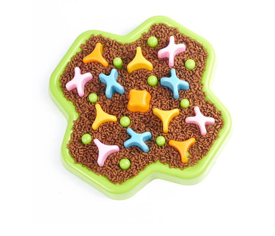 HKM-459859 Dog Slow Feeder Bowl for Intelligent Eating & Training