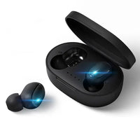 HKM-459859 Wireless Noise Cancelling Stereo Earbuds, Mini Waterproof Sports Headset with TWS 5.0 Technology for Gaming