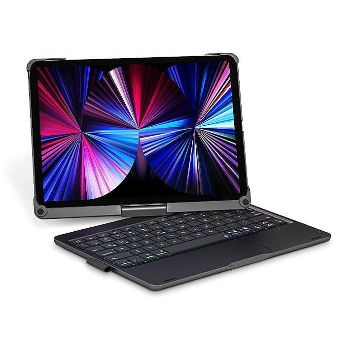 HKM-460115 Rotatable iPad Keyboard Case with Power Bank