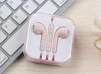 HKM-460179 Dynamic In-Ear Headphones with Wired Control, Universal 3.5mm Connection, 1.2m TPE Cable, Compatible with MP3 and Mobile Devices