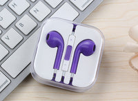 HKM-460179 Dynamic In-Ear Headphones with Wired Control, Universal 3.5mm Connection, 1.2m TPE Cable, Compatible with MP3 and Mobile Devices