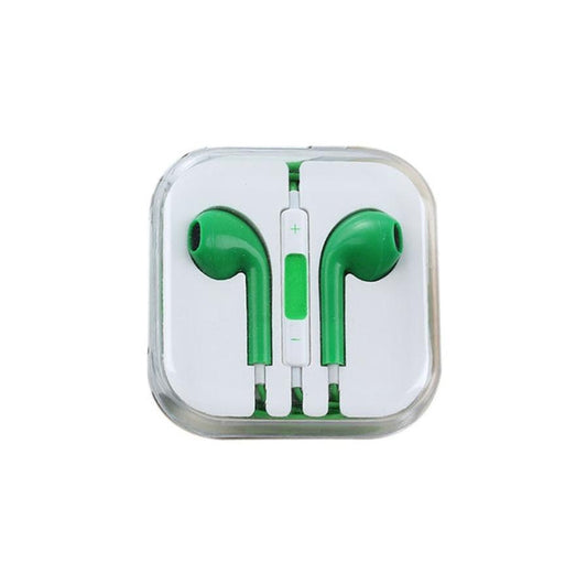 HKM-460179 Dynamic In-Ear Headphones with Wired Control, Universal 3.5mm Connection, 1.2m TPE Cable, Compatible with MP3 and Mobile Devices
