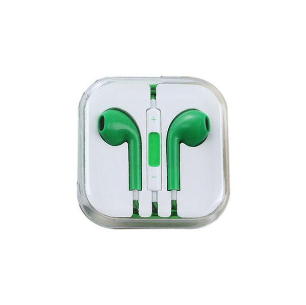 HKM-460179 Dynamic In-Ear Headphones with Wired Control, Universal 3.5mm Connection, 1.2m TPE Cable, Compatible with MP3 and Mobile Devices