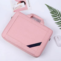 HKM-460243 Waterproof 15.6 Inch Laptop Messenger Bag for Men - Stylish Computer Cover