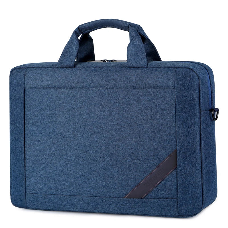 HKM-460243 Waterproof 15.6 Inch Laptop Messenger Bag for Men - Stylish Computer Cover