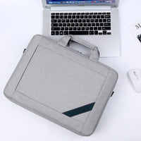 HKM-460243 Waterproof 15.6 Inch Laptop Messenger Bag for Men - Stylish Computer Cover