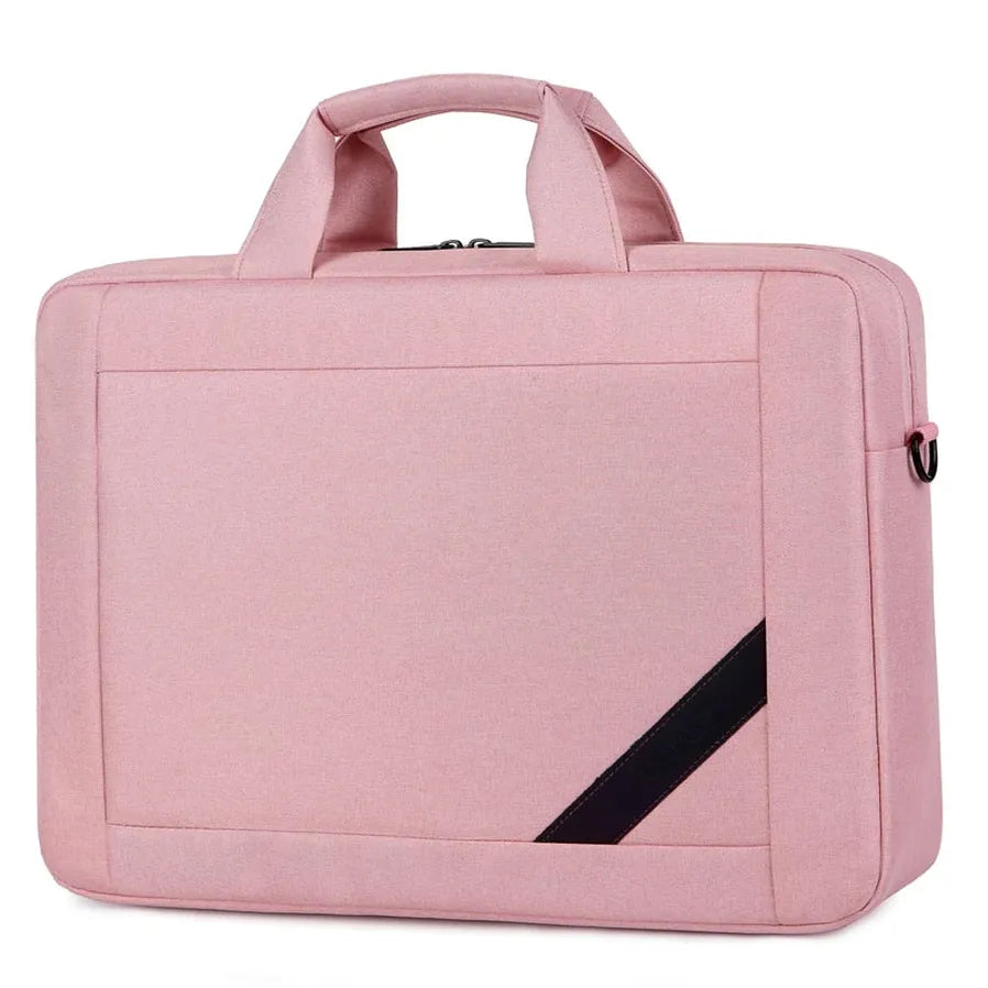 HKM-460243 Waterproof 15.6 Inch Laptop Messenger Bag for Men - Stylish Computer Cover