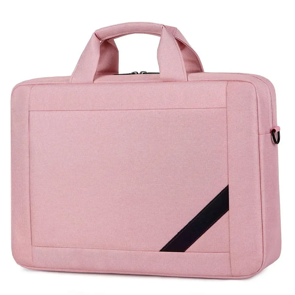 HKM-460243 Waterproof 15.6 Inch Laptop Messenger Bag for Men - Stylish Computer Cover