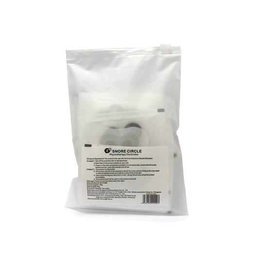 HKM-460371 Single Use Conductive Strips for Throat Muscle Stimulation - 20 Pack Anti-Snoring Strips
