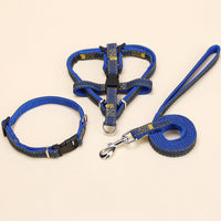 HKM-4603837 Nylon Traction Collar and Dog Chain Set, Multiple Sizes Available