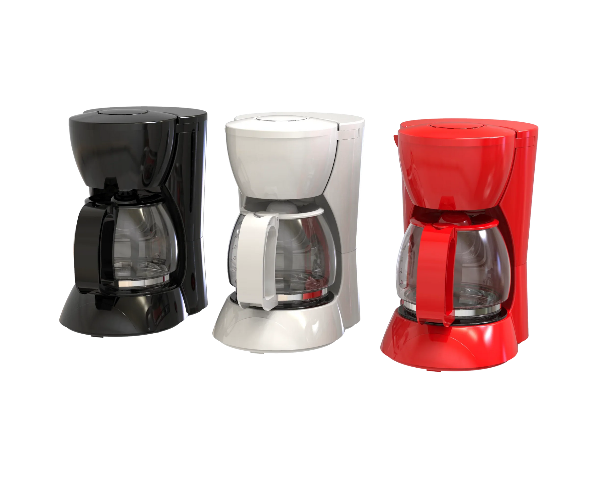 HKM-460435 Automatic Electric Drip Coffee Maker with Customisable Colour - 5-Cup Capacity, 650W