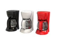 HKM-460435 Automatic Electric Drip Coffee Maker with Customisable Colour - 5-Cup Capacity, 650W