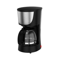 HKM-460435 Automatic Electric Drip Coffee Maker with Customisable Colour - 5-Cup Capacity, 650W