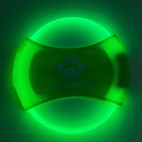 HKM-4604861 LED Dog Flying Disc – Rechargeable Interactive Training Toy for Fun Nighttime Play