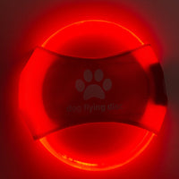 HKM-4604861 LED Dog Flying Disc – Rechargeable Interactive Training Toy for Fun Nighttime Play