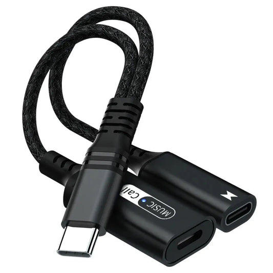 HKM-460755 Type C to Lightning Audio and Charging Adapter for iPad - Supports PD 60W Fast Charge