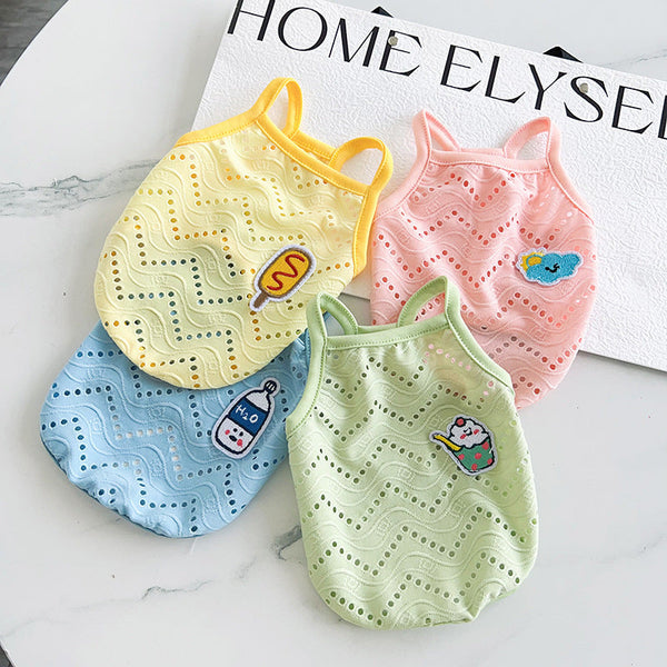 HKM-4608573 Breathable Cool Mesh Pet Vest in Multiple Colors and Sizes