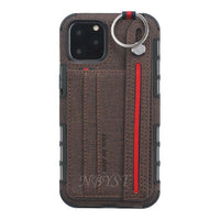 HKM-460947 Stylish TPU Mobile Phone Case with Leather Wrist Strap