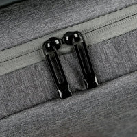 HKM-461075 Custom Logo Laptop Backpack with Waterproof Zipper and USB Port, Polyester Material