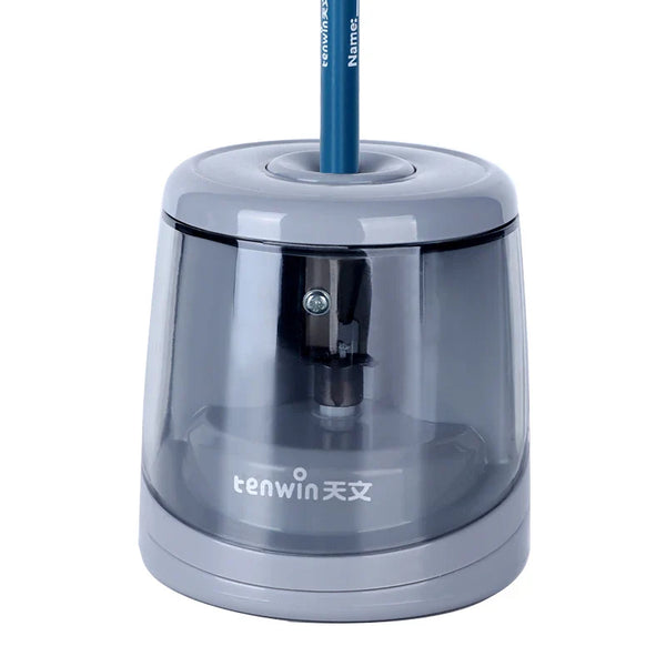 HKM-461139 Portable Electric Pencil Sharpener with Durable Plastic Design for Students