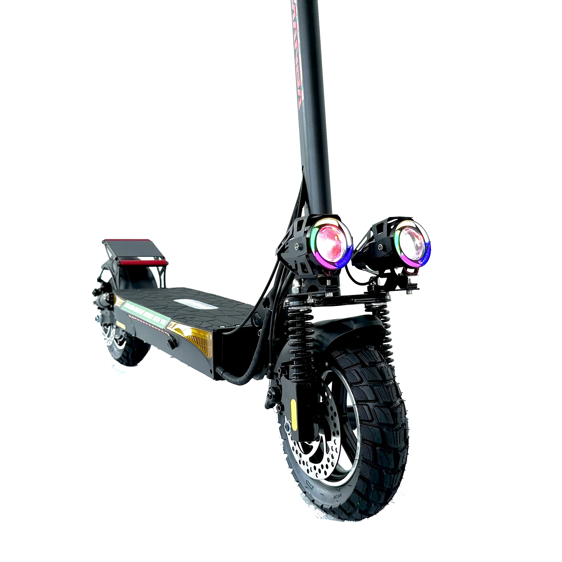 HKM-461203 1200W Motor Adult Electric Scooter with 10-Inch Tires and 48V 16AH Battery
